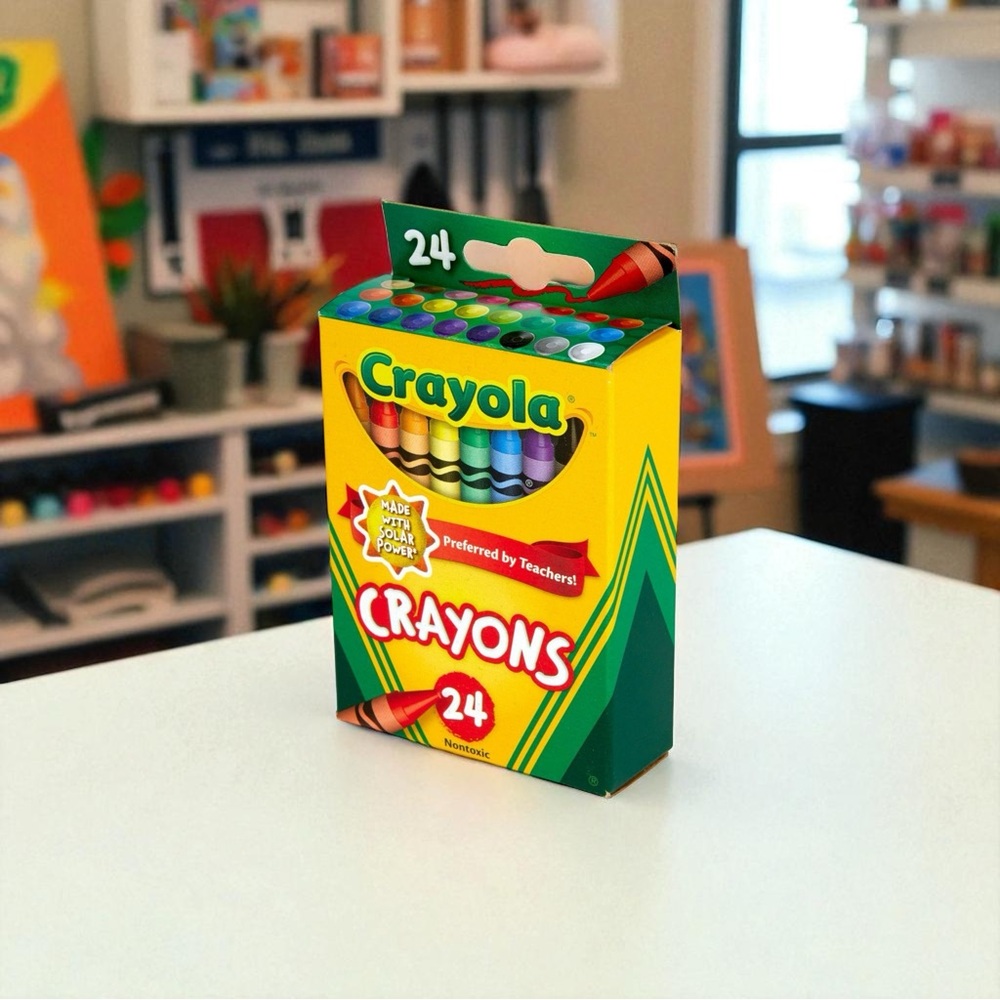 (Pack Of 4) Crayola 24-Count Colorful Crayons Set